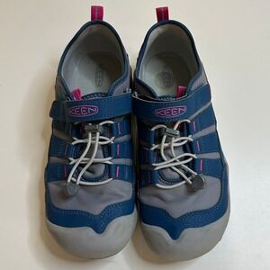 KEEN Big Girls Knotch Hollow Casual Outdoor Sport Sandals Blue Pink Youth Size 5